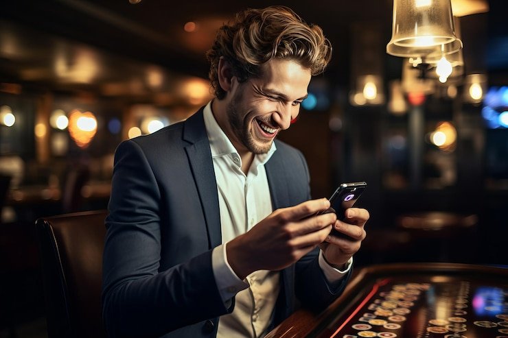 Antarmuka permainan slot max77 dengan variasi tema
